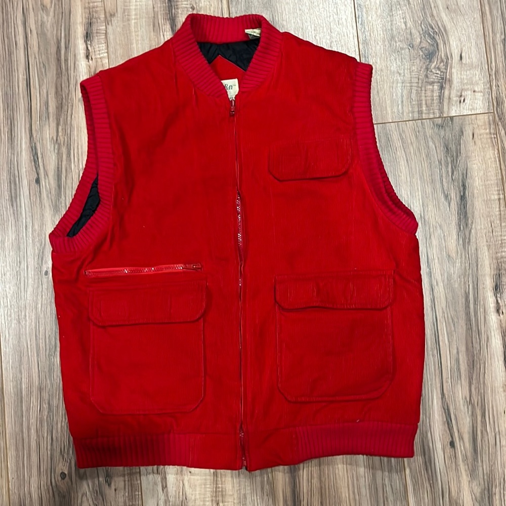Beautiful vintage Saint Johns Bay Corduroy Vest